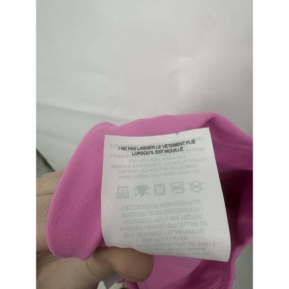 Nike Pro Athletic Biker Shorts Women XS Hot Pink NEW Yoga Workout Gym Preppy - Picture 8 of 10